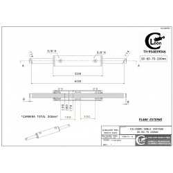 D/E 30-60/70-200 Doble vástago