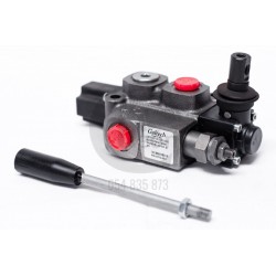 Distribuidor monobloc. Manual. Q35. 3 posiciones retorno con muelle